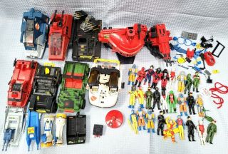 Vintage Action Man Mixed Figures And Vehicles Bundle Action Force & Others Toy