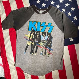 1985 Vintage Kiss Asylum Tour Shirt.