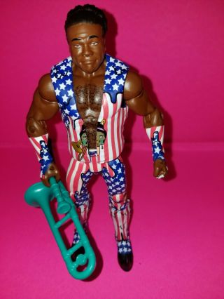 Xavier Woods WWE Elite 60 Action Figure Complete USA Outfits Gear Day Vest 2
