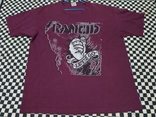 90s Rancid American Punk Rock Band T Shirt Let 