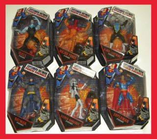 Superman Batman Public Enemies Brimstone Baf Complete Box Set Rare From Mattel