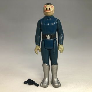 Vintage Star Wars Blue Snaggletooth 1978 Sears Complete - No Toe Dent - Rare