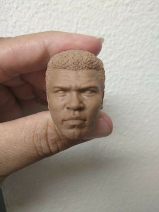 Storm Toys Muhammad Ali 1/6 Scale Unpainted Normal Face Headscuplt