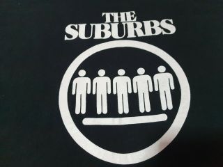 Rare Vintage The Suburbs Punk Band T Shirt Twin/ Tones Records The Replace Sz.  Xl
