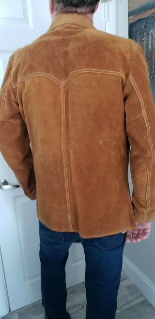 Schott Perfecto Vintage 60 - 70 ' s Western Motorcycle Jacket Coat Mens Large 40 42 2