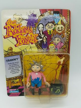 Vintage The Addams Family Granny Action Figure 1992 Playmates