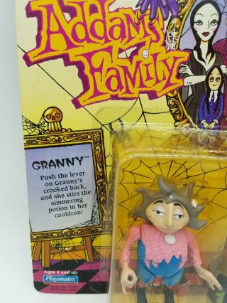 Vintage The Addams Family Granny Action figure 1992 Playmates 2