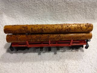 Ho Scale Lionel Operating Log Car 0300 with logs 3