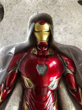 Hot Toys Mms473 - D23 Iron Man Mark 50 From Avengers Infinity War Action Figure