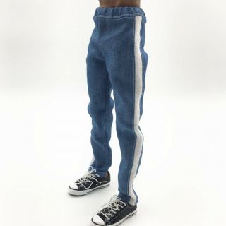 1/6 Scale Male Seamless Body Clothing Jeans Pants Trousers For 12inch Dml Ht