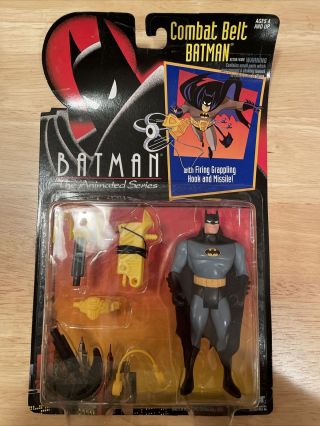 1992 Batman The Animated Series Combat Belt Batman Action Figure
