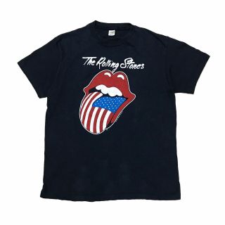 Vintage 80s 1981 The Rolling Stones North American Rock Concert Tour T Shirt M L