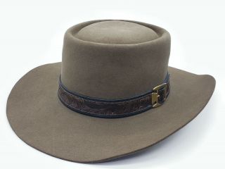 John B.  Stetson Company Cowboy Hat Size 7 3/8 " 3x Beaver Western Style
