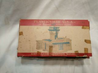 Old Plasticville Airport Administration Building Ad - 4,  Complete Set