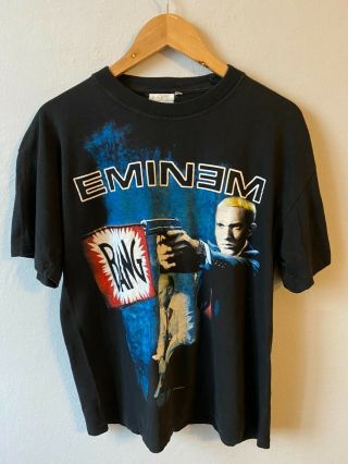 Rare Eminem Slim Shady Bootleg Ludacris D12 Vintage Hip - Hop Rap T - Shirt Merch