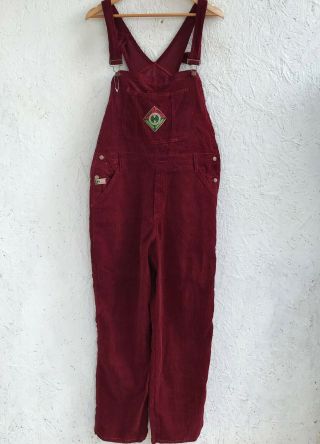 Vintage Overalls Cross Colours Codoray Size Xlarge 90s