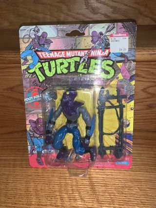 Teenage Mutant Ninja Turtles Action Figure Playmates 1988 - Foot Soldier