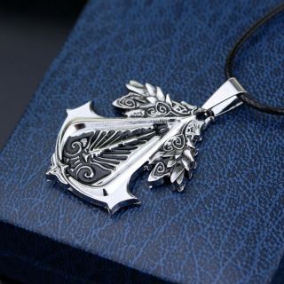 Assassin ' s Creed Gear Zinc Metal Pendant Necklace Gifts Assassin ' s Creed Game 2