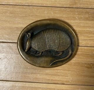 James Avery Discontinued Armadillo Belt Buckle