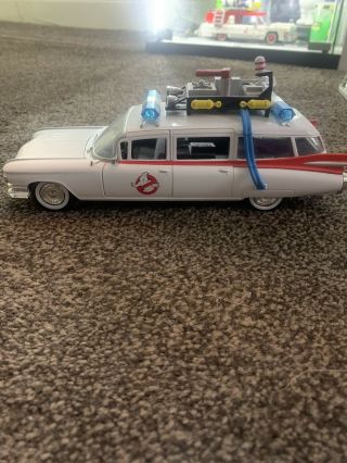 Jada Toys Hollywood Rides 1/24 Die Cast Ecto 1 Ghostbusters See Listing