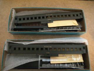 Ho Scale Athearn Erie Two Piece Standard Passenger Car Kits