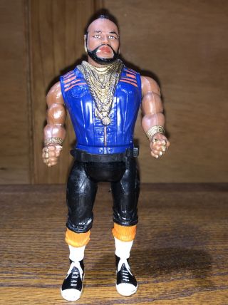 Vintage Mr.  T B.  A Barracus A - Team Action Figure 1983 Cannell W/ Tool Belt