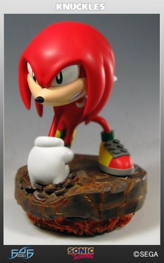 Knuckles Classic Sonic The Hedgehog Statue 368/1500 First 4 Figures