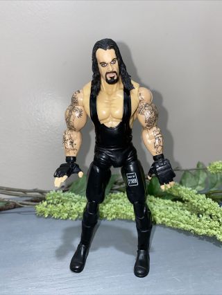 The Undertaker - Wwe Wwf Wcw 2005 Jakks Pacific Deluxe Aggression Action Figure
