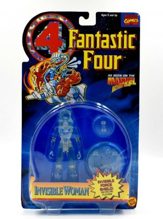 Toybiz - Fantastic Four 4 Animated Series - Invisible Woman Action Figure