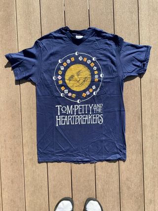 Vintage 1990 Tom Petty & The Heartbreakers Tour Concert T - Shirt Nwot