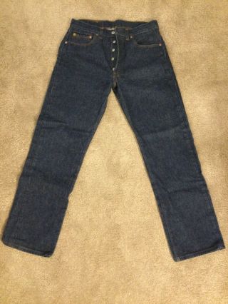 Vintage Levi’s 501xx Shrink To Fit Jeans 1980s Size 34 X 33