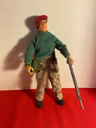 1992 12 Inch G.  I Joe Action Figure.  Hasbro.  Complete.  Red Beret.  Military Toy.