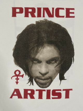 Vintage Prince 2000 Tour “hit ‘n’ Run” Very Rare Long Sleeve T Shirt Xl Concert