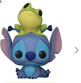 Disney Store Lilo & stitch FUNKO POP STITCH WITH FROG Exclusive Special Edition 2
