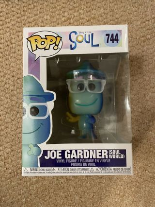 Funko Pop Disney Pixar Soul Joe Gardner Soul World 744