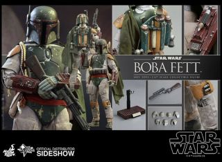 Hot Toys 1/6 Star Wars Episode Vi Return Of The Jedi Boba Fett Mms312