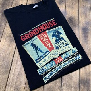 Xl Grindhouse Movie T Shirt Robert Rodriguez Quentin Tatrantino Death Proof Vtg
