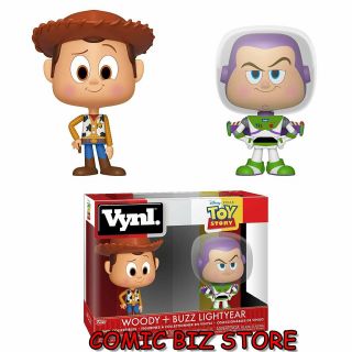 Mega Vynl Toy Story Woody And Buzz Vinyl Figures