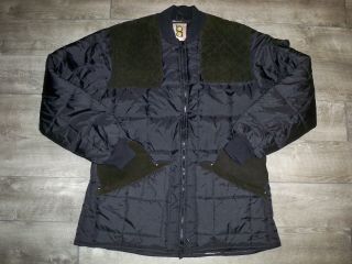 Vintage Bob Allen Hunting Shooting Puffer Puffy Jacket Coat Quilted Men 