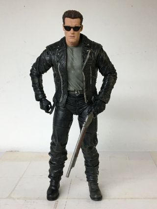Neca Terminator 2 T2 Judgement Day T - 800 Authentic Action Figure 7” 1:12