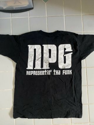Prince NPG Jam Of The Year Representin’ The Funk Tour Shirt XL 3