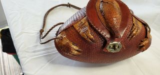 Armadillo Leather Purse - Vintage -.  9 Out Of 10