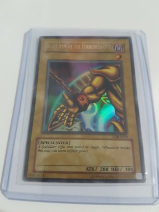 Right Arm Of The Forbidden One Ultra Rare Unlimited (yu - Gi - Oh Card) [lob - E099]