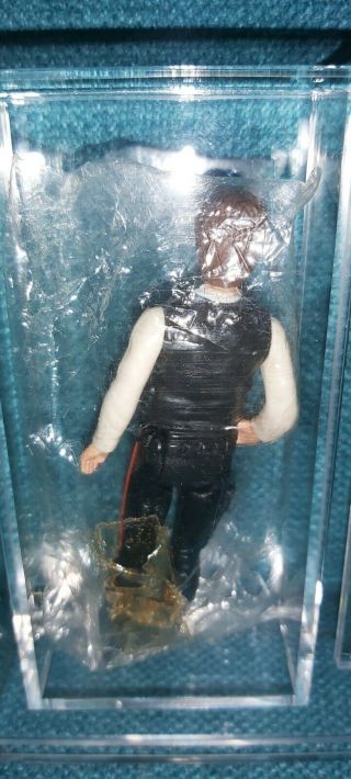 STAR WARS HAN SOLO POPY ACTION FIGURE RARE BOXED WITH ACRYLIC CASE 6