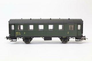 Sachsenmodelle 14394 Green Wagon Coach Ho Gauge 1/87 Rolling Stock Boxed M20