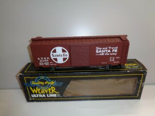 O Scale 3 Rail Weaver Box Car Santa Fe 21470
