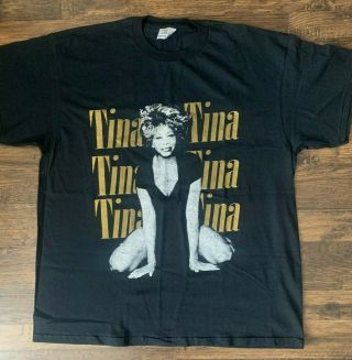 Rare Vintage Tina Turner Wildest Dreams Tour 97 T - Shirt Tee Xl