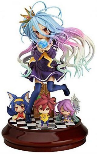 No Game No Life White 1/7 Scale Abs Pvc Painted Pvc Action Figure /b1 F/s