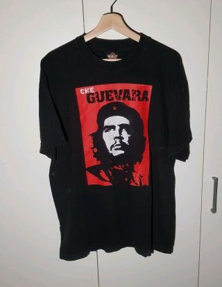 Vintage Che Guevara Black T - Shirt Rare Rage Against The Machine Ratm Rock Band