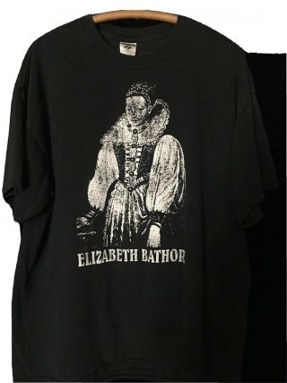 Elizabeth Bathory T Shirt Serial Killer Countess Dracula Metal Music Vampire Xl